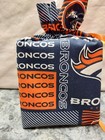 Nfl Denver Broncos On Cotton Fabric  Handmade  Square Tissue Box Cover