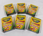 Crayola 24 Count Crayons Lot Of 6 Packs Assorted Colors New