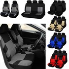 For Ford Car 5 Seat Covers Premium Cloth Front   Rear Full Set Protector Pad Mat