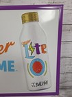 Rare Miller Lite J Balvin Beer Tin Sign Metal Tacker It s Miller Time Collectibl