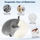 Travel Pillow 100  Pure Comfortable U Shape Memory Foam Pillows Neck And Head