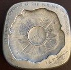 Rare Vintage Medallic Art Fine Silver 999 Bullion Albert Einstein Medal Coin