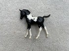 Rare Retired Breyer Horse Classic Arabian  674 Foals Gift Set Black Pinto Caf