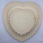 Wilton Cake Separator Plates Set Mixed Sizes Cream Scalloped Decorator Layer