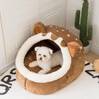 Winter Dog Bed Self-warming Puppy House Cat Sleeping For Small Medium Dog Cats 