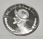 1968 Panama Proof Silver Half Balboa Coin Cameo Low Mintage