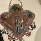 Antique Native American Mohawk Iroquois Beaded Pin Cushion Pillow Whimsy 1870   s