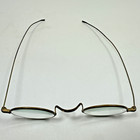 Antique 1800s Oval Wire Rim Spectacles Eyeglasses Victorian Reading Glasses 