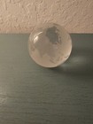 Vintage 1998 Republican Party Of Iowa Frosted Glass Globe Paperweight  Forbes  