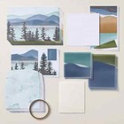 Stampin  Up  Paper Pumpkin Mountain Majesties May 2025 Full Kit With Stamps ink