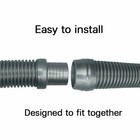 Puri Tech Pool Hose Silver Hayward Navigator Pool Vac Ultra Aquabug 1 5in X 4 Ft