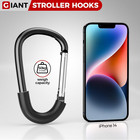 Stroller Hooks  Large Stroller Hooks For Bags  Universal Stroller Clips And Hook