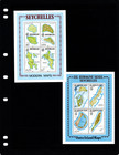  8 25 Scott Value - 1982 Seychelles Island Maps 2 S s Indian Ocean Cv Mnh Nh Umm