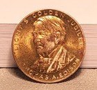 Vintage Medal   Thomas A  Edison 1879 - 1929 Lights Golden Jubilee Medal  10-4