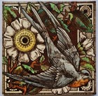 Antique Arts And Crafts Tile  Craven Dunnill   C 1900   Swallow