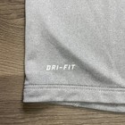 Nike Brazil Cbf Dri-fit Training Shirt Gray Mens Medium