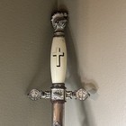 Antique Masonic Knights Templar York Rite Branch Post Commander Ceremonial Sword
