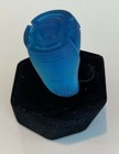 Blue Lantern Movie Ring  Translucent Blue Resin  Made In Usa