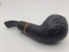 S r Woodcrafts Estate Tobacco Pipe Shape 41 Rusticated Bent Briar W  Box