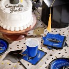 Graduate School Spirit Cobalt Blue Paper Beverage Napkins 108ct