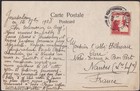 Jerusalem 1928 - Israel Palestine Postcard Send To France - British Mandate