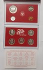 1999 Silver 9 Coin Us Proof Set With Original Box   Coa