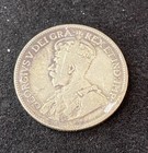 1917-c Newfoundland 25 Cents Quarter 0 9250 Silver Asw 0 1734 Oz Free Shipping
