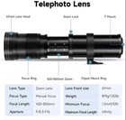 Telephoto Zoom Lens -- Brand New Never Used