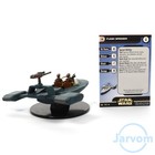 Star Wars Miniatures Universe 4 60 Flash Speeder W  Card Combo Ship