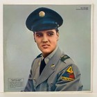 Elvis Presley Lsp-1990 Orange Rigid Label For Lp Fans Only