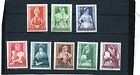 Hungary 1953 National Costumes Set  Of 8 Stamps Mnh