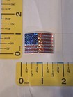Usa American Metallic Glitter Sticker 3 Count 1  X 1 5 