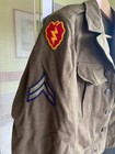 Vintage Jacket 1952 Korean War Military Wool 50s Size 34-s Us Army