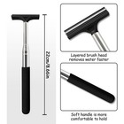 1 Pcs Car Window Mini Squeegee Retractable Auto 8 6   2 56 Inches  Black