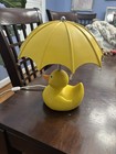 Vintage Dept 56 Yellow Rubber Duck Umbrella Lamp