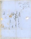 Brazil Pernambuco 1856 Feb 13 Transatlantic Full Fl To Paris Read Desc 29
