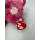 Ty Pluffies Bluesy Cat Pink Plush Stuffed Animal Heart Tag 2005 Vintage 10 Inch