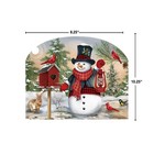 Briarwood Lane Snowman And Friends Acrylic Art Sign