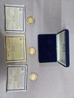 1933 Gold Double Eagle Proof National Collectors Mint 3 Coin Set W  Coas   Case