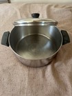 Vintage Revere Ware 1801 Copper Bottom 4 1 2 Qt Quart Stock Pot W lid Clinton Us