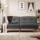 Futon Couch Modern Futon Sofa Bed W  Adjustable Backrest Convertible Sleeper