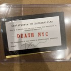 Death Nyc Ltd Ed Signed Framed Art Print 45x32cm Matt Gondek X Mickey Mouse 