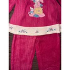Vintage Precious Moments Baby Girl Velour Outfit 2t