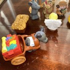 Fisher Price Little People Nativity Set Lot Figures - Mary Joseph Jesus Wise Men