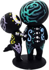 Sugar Skull Couple Figurine Statue Couples Cute Skeleton Mexican Halloween Day O