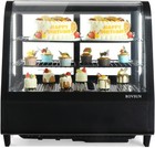 Refrigerated Bakery Display Case For Cakes  Pies  And Pastry Countertop Showcase