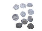 Ad1300-1500 Islamic Arabic Ottoman Empire Turkey Lot Of 10 Silver Akce Coins