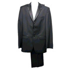 Jones New York Tuxedo Suit Mens 40l 33w  est  Black Wool 2-button Formal 2pc Tux