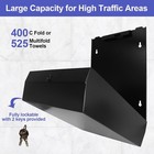 Paper Towel Dispenser Wall Mount Stainless Steel Commercial Paper Towel Holder