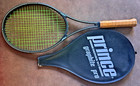 Prince Graphite Pro Series 90 Tennis Racket Racquet W Cover Leather Grip 4 1 2 